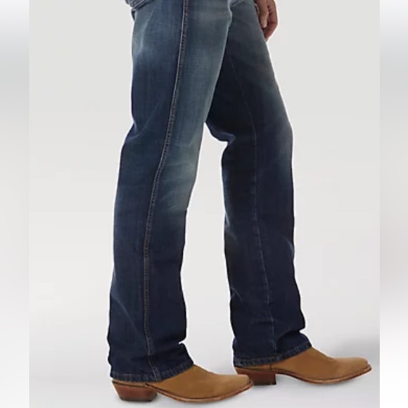 JLN Men’s Wranglers Retro Relaxed Boot Jeans. - Picture 4 of 11